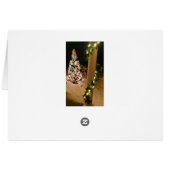 Gorgeous Christmas Tree and Decorations Card (Back Horizontal)