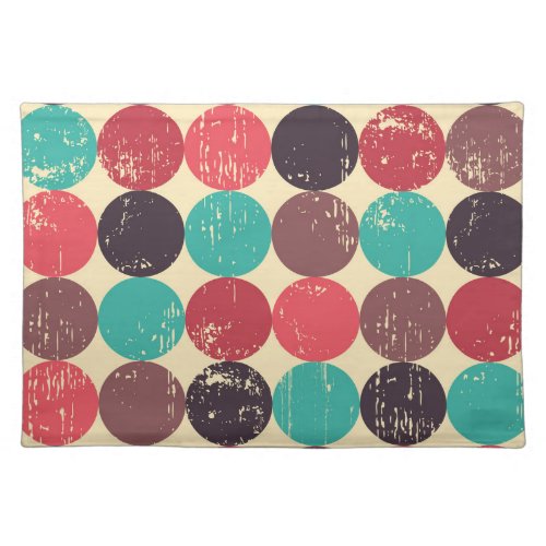 Gorgeous Circle Pattern Wallpaper Cloth Placemat