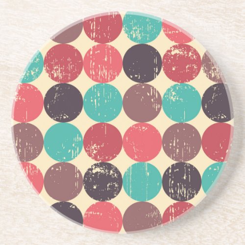 Gorgeous Circle Pattern Wallpaper Coaster