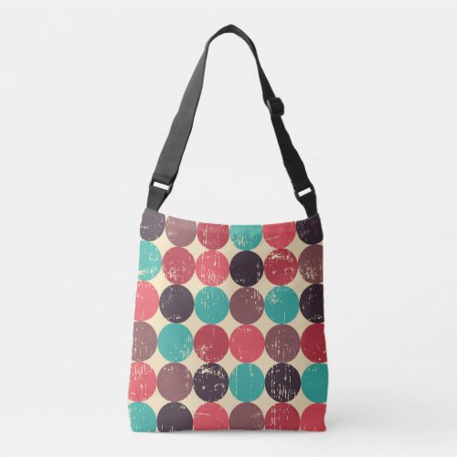Gorgeous Circle Pattern Wallpaper Crossbody Bag