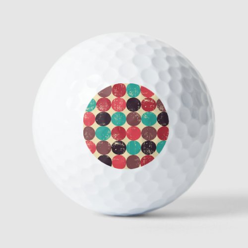 Gorgeous Circle Pattern Wallpaper Golf Balls