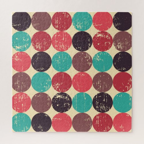 Gorgeous Circle Pattern Wallpaper Jigsaw Puzzle