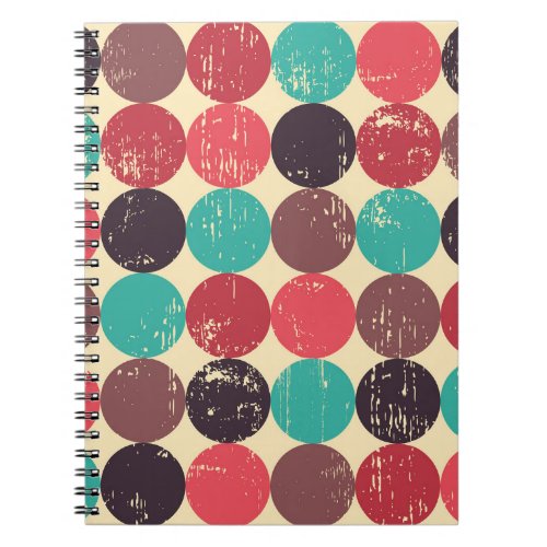 Gorgeous Circle Pattern Wallpaper Notebook