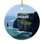 Gorgeous Cliffs of Moher Ceramic Ornament