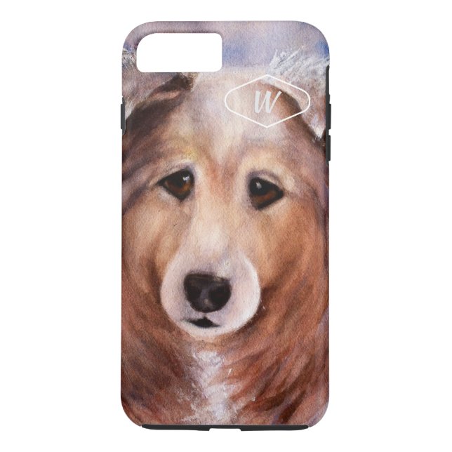 GORGEOUS COLLIE Case-Mate iPhone CASE (Back)