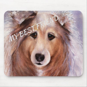 GORGEOUS COLLIE MOUSE PAD