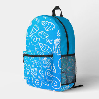 Gorgeous colorful backpack, one of a kind printed backpack