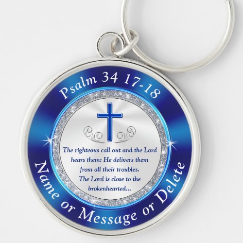 Gorgeous Comforting Scripture Christian Keychains