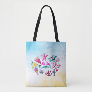 Gorgeous Cool Hello Summer  Tote Bag