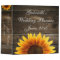 Gorgeous Custom Sunflower Country Wedding Binder