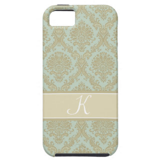 Gorgeous damask monogram design iPhone SE/5/5s case