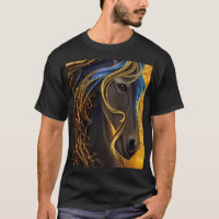 Gorgeous Dark Horse Triptych