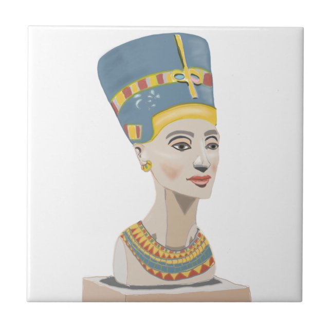 Gorgeous design of Nefertiti Ceramic Tile (Front)