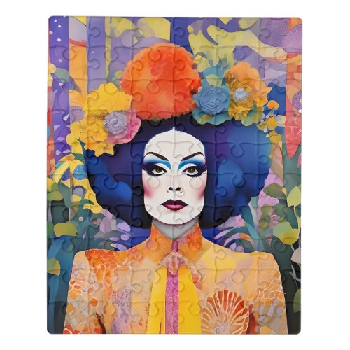 Gorgeous Drag Queen Jigsaw Puzzle
