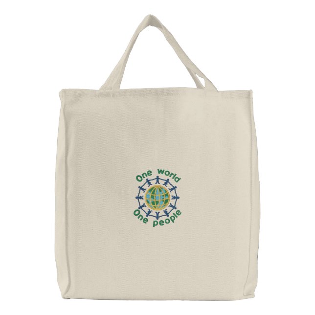 Gorgeous Embroidered Tote Bag (Front)