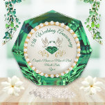 Gorgeous Emerald Custom, 55 Year Anniversary Gift at Zazzle