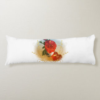 Gorgeous Floral & Heart Body Pillow