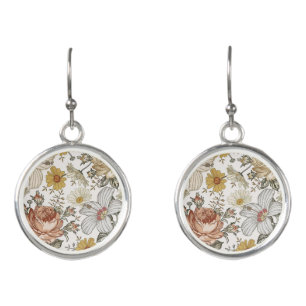 Gorgeous flowers earrings