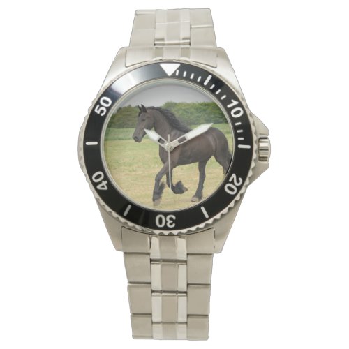 Gorgeous Friesian Horse Watch