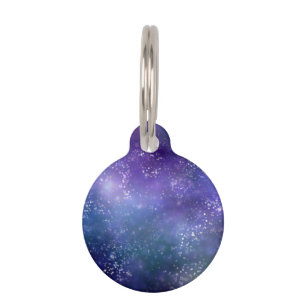 Gorgeous Galaxy Pet ID Tag
