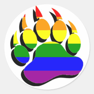Ma gay crusing Bear claw decal gay