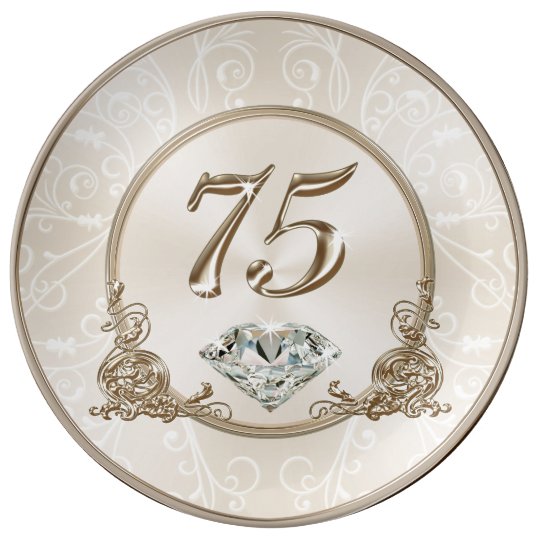 Gorgeous Gifts For 75 Year Old Woman Plate Zazzle Gorgeous Gifts For 75 Year Old Woman Plate