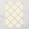 Gorgeous gold foil lattice work holiday cards