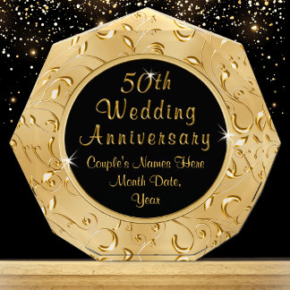 Gorgeous Golden Anniversary Gifts for Parents