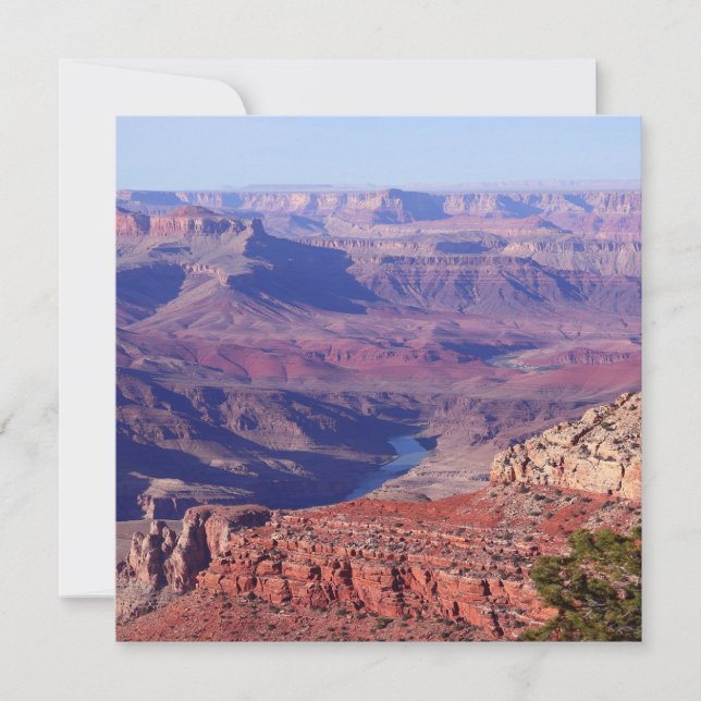 Gorgeous Grand Canyon Arizona Landscape Photo Card (Front)