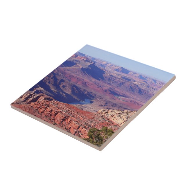 Gorgeous Grand Canyon Arizona Landscape Photo Ceramic Tile (Side)