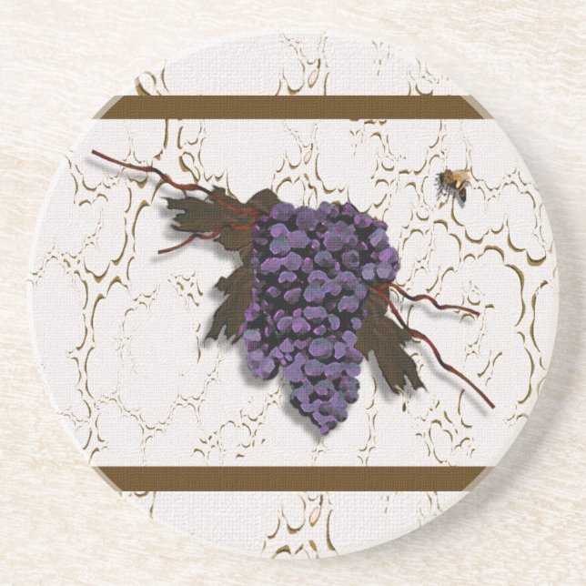 Gorgeous Grape Coaster (Front)