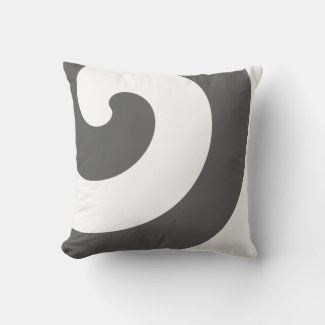 Gorgeous Gray and White Swirls