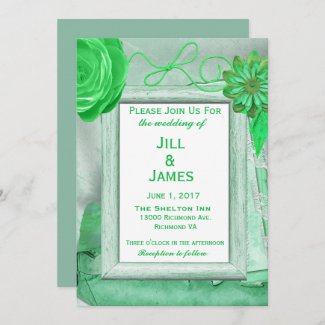 Gorgeous Green Floral Chic