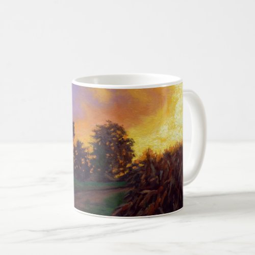 Gorgeous Illinois Farm Summer Sunset Coffee Mug