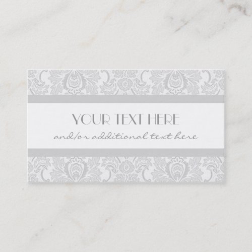 Gorgeous in Gray Business Card Templates