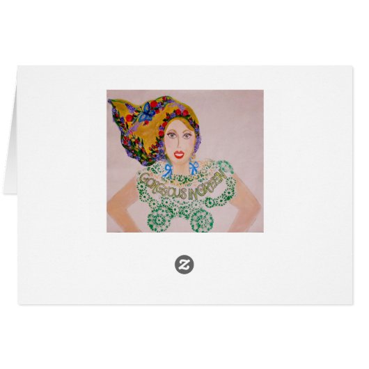 Gorgeous In Green (Back Horizontal)