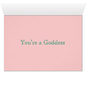 Gorgeous In Green Cards (Inside Horizontal (Bottom))