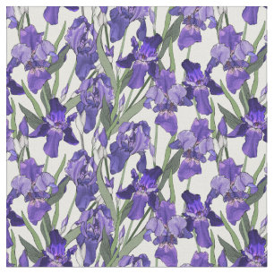 Gorgeous Iris Fabric