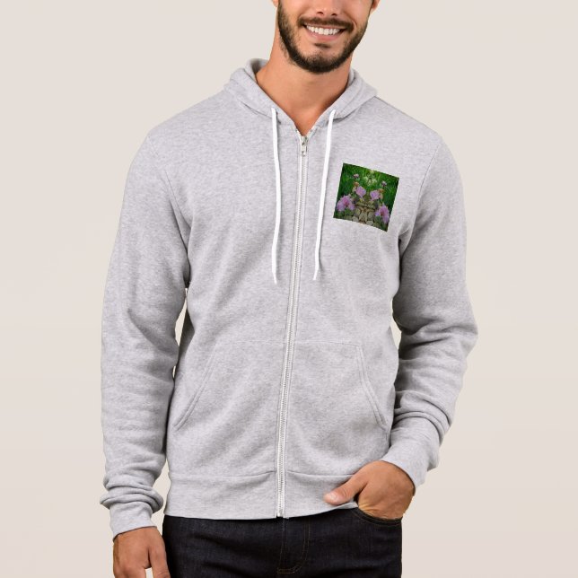Gorgeous Iris Fantasy Pathway Hoodie (Front)