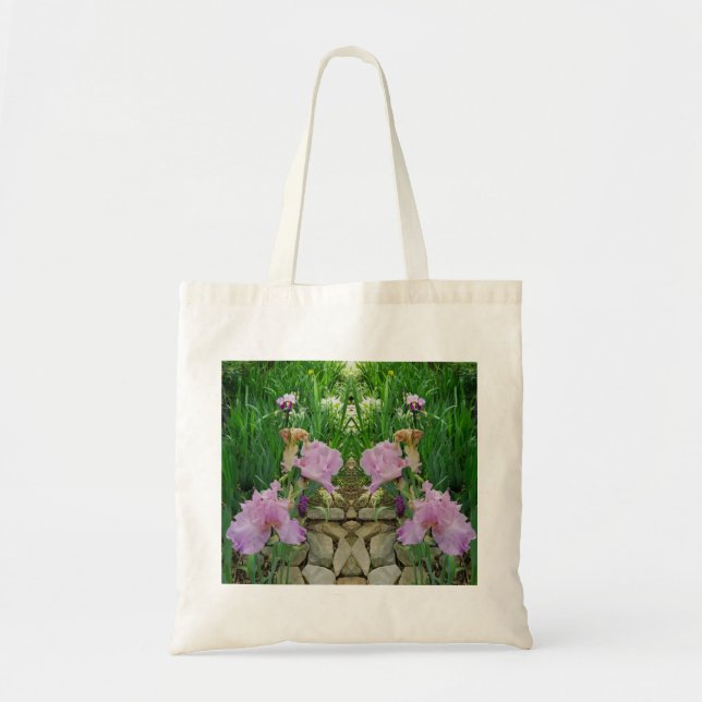 Gorgeous Iris Fantasy Pathway Tote Bag (Front)