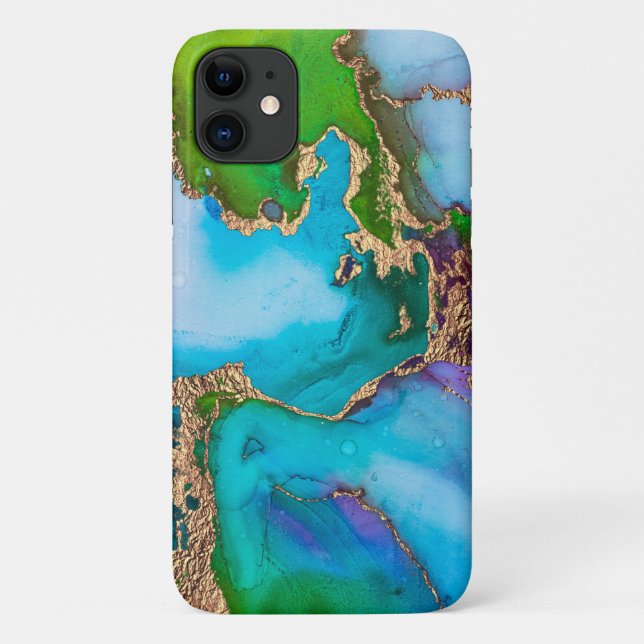 Gorgeous Jewel Tones Cell Case (Back)