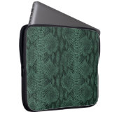 Gorgeous Leather Texture Snake Skin Laptop Sleeve (Front Right)