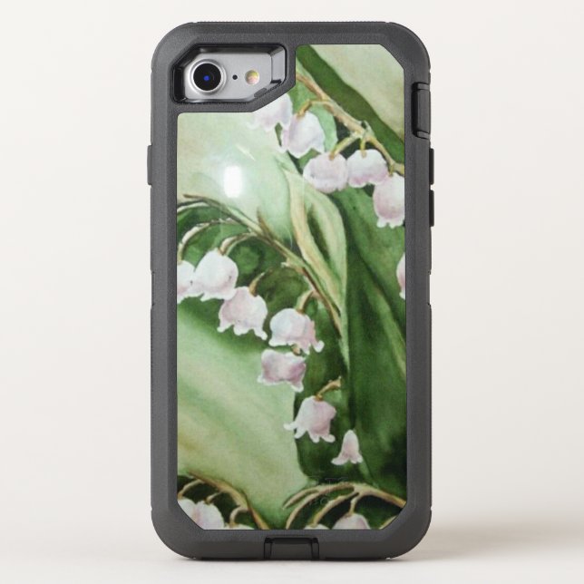 GORGEOUS LILY OF THE VALLEY FLOWERS OTTERBOX iPhone CASE (Back)