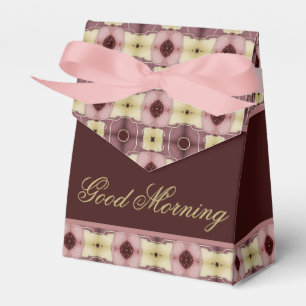 Gorgeous Little Good Morning Tent Style Favor Box