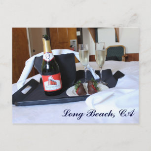 Gorgeous Long Beach Postcard! Postcard
