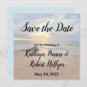 Gorgeous Maui Beach Save the Date (Front/Back)