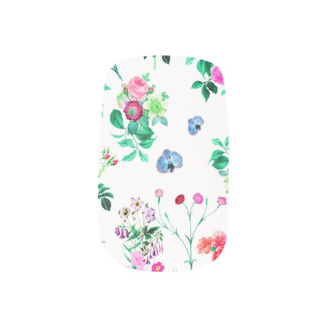 Gorgeous Minx Nail Art (Left Thumb)