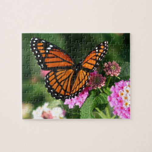 Gorgeous Monarch Butterfly Design Jigsaw Puzzle