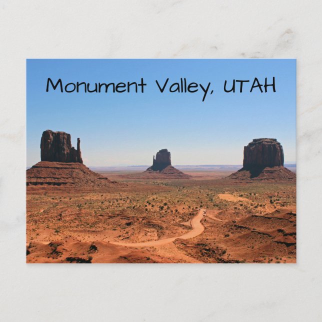 Gorgeous Monument Valley Postcard! Postcard (Front)