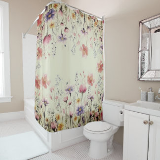 Gorgeous nature theme shower curtain